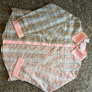 DAVI & DANI Womens Med. Top with Pink Highlights - NWT